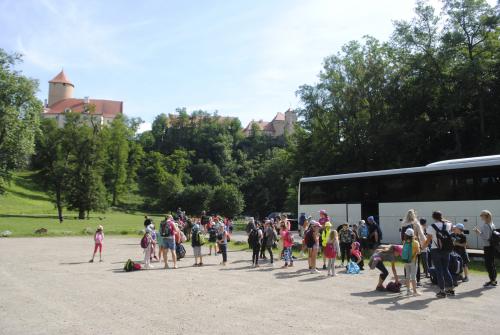 Školní výlet na hrad Veveří